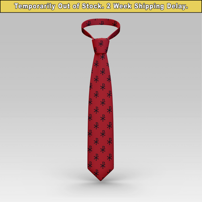 Proselyties Chi-Rho Catholic necktie front view