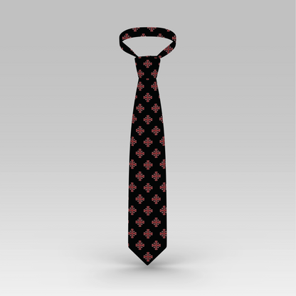 Jerusalem Cross Necktie mockup