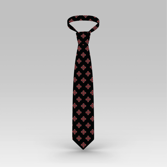 Jerusalem Cross Necktie mockup