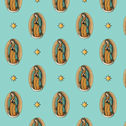 Proselyties Our Lady of Guadalupe Catholic necktie pattern