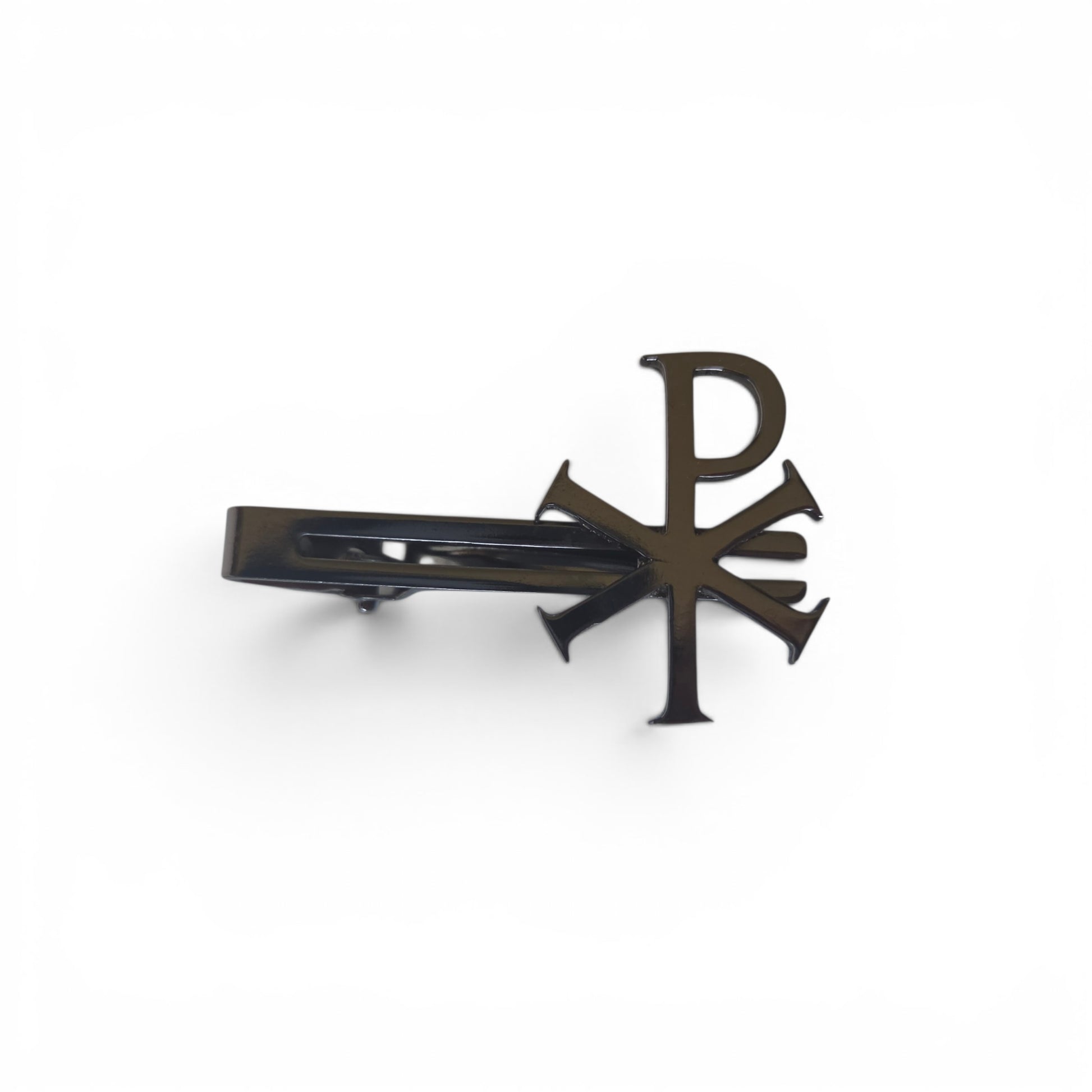 silver Chi-Rho tie bar