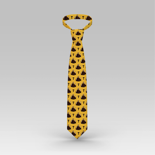 Proselyties St. Francis of Assisi  Catholic necktie front view.