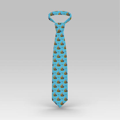 Proselyties St. Peter Catholic necktie front view.