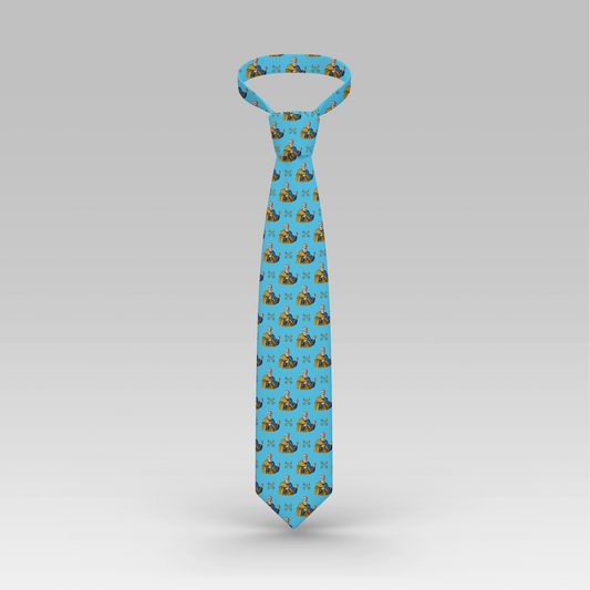 Proselyties St. Peter Catholic necktie front view.